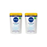 Sabonete Liquido Nivea Refil 200ml Cr Soft - Kit C/2un