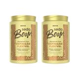 Creme De Pentear Seda Boom Volume Definiçao Flexivel 1kg-2un