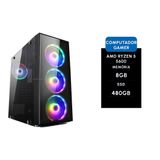 Computador Gamer Brx Amd Ryzen 5 5600g 8gb Ssd 480gb