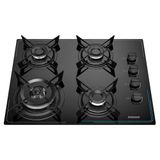 Cooktop Midi Pop Art 4 Bocas Tripla Chama Preto Bivolt