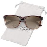 Óculos De Sol Meetsun Classic Retro Designer Polarizados 54 Mm