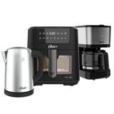 Kit Trio Oster Fritadeira Clear Chaleira Cafeteira 220v