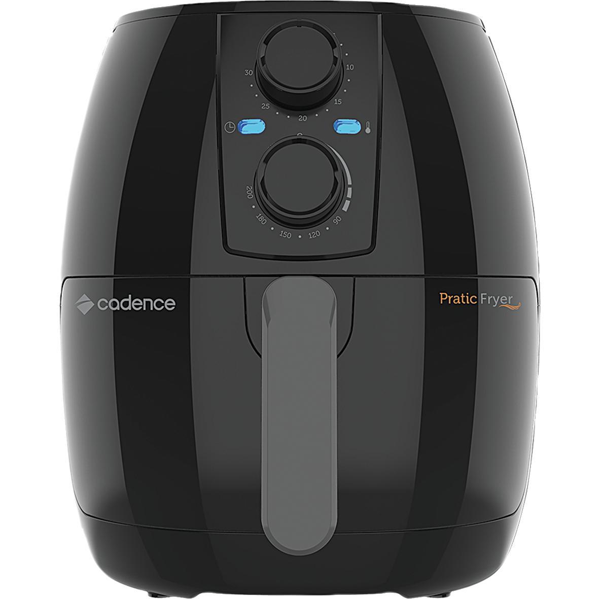 Fritadeira Air Fryer 3 Litros Cadence Pratic Fryer Frt515 Preta 127v