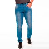 Calça Masculina Jeans Skinny Manchada