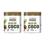Mascara Maxihair 500g Oleo De Coco Hidrataçao Intensa - 2un