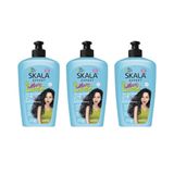 Creme Para Pentear Skala Mais Cachos 250g - Kit Com 3un