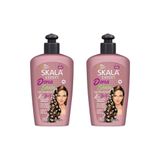 Creme Para Pentear Skala Dona Skala 250g - Kit Com 2un