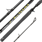Vara Para Pesca Deyu Big Tamba Bt-cct21301xxh Amarelo Inteiriça 2,13m 30-60 Lbs