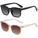 Óculos De Sol Dushine Polarizados Clássicos Estilo Retro Femininos
