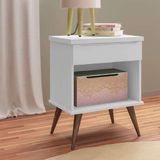 Mesa De Cabeceira Infantil Melinda 1 Gv Branca