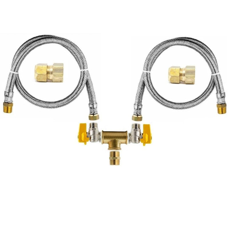 Kit Duplo 1,00Mt Instalação Gás Encanado Fogão Forno Cooktop é boa?