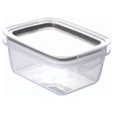 Pote Hermético Trava Mais 910ml Preto Plasutil Ref.13922