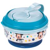 Pote Papinha Com Amassador Mickey Plasutil Ref.13081