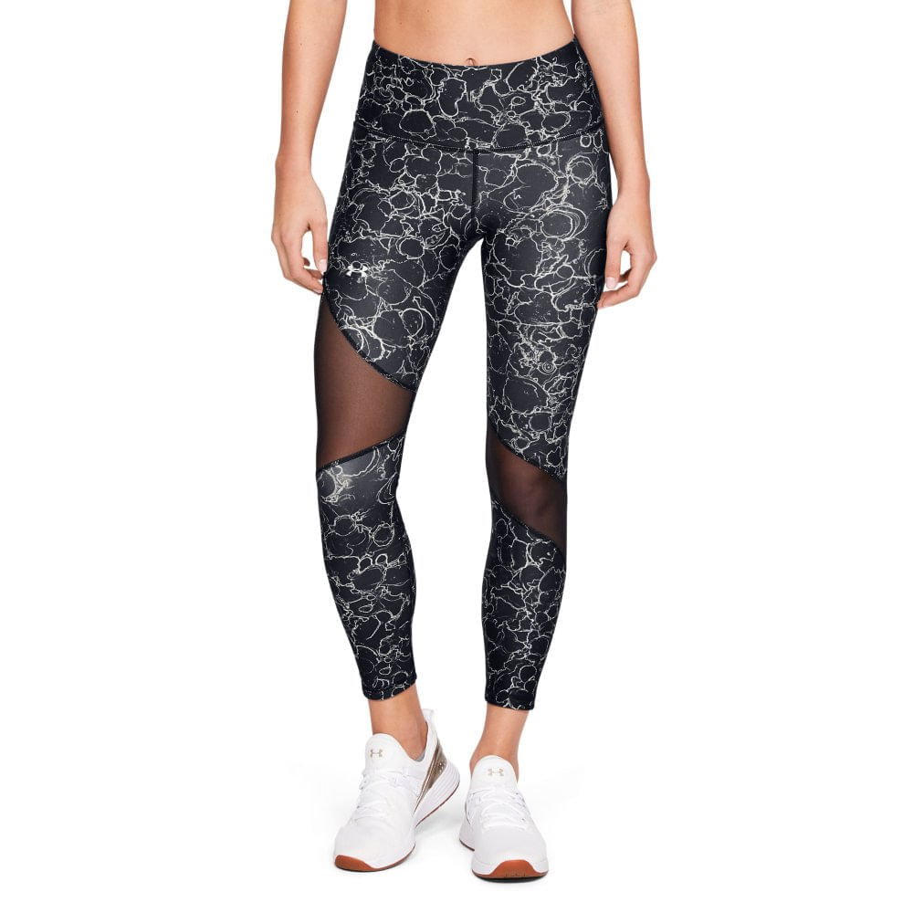 Calça Legging Capri Feminina Under Armour Hg Armour Anklcrop Print