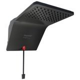 Chuveiro Eletrônico Zagonel Ducali Black, 7500 Watts, Preto, 220 Volts