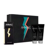 Kit Animale For Men - Eau De Toilette 100ml + After Shave 100ml + Body Wash 100ml