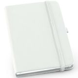 Caderneta 9x14cm 80 Folhas Sem Pauta Lagos Topget - Branco