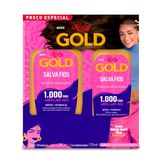 Kit Niely Gold Shampoo 275ml + Condicionador 175ml Salva Fios