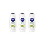 Sabonete Liquido Nivea 250ml Erva Doce Therapy - Kit C/3un