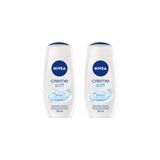 Sabonete Liquido Nivea 250ml Creme Soft - Kit C/2un