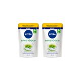 Sabonete Liquido Nivea Refil 200ml Erva Doce - Kit C/2un