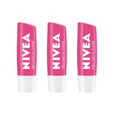 Protetor Labial Nivea 4,8g Melancia Shine - Kit C/3 Un