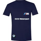 Camiseta Bmw De Manga Curta 100% Algodão