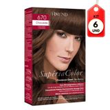 Kit C-06 Amend Supéria Color 670 Chocolate