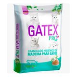 Granulado Higiênico De Madeira Para Gatos Gatex 10kg