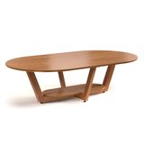 Mesa De Centro Elegance Sala Oval Nature