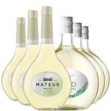 Kit 3 Vinhos Mateus Branco + 3 Vinhos Faisão Vinho Verde