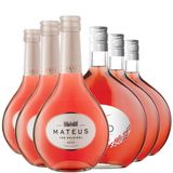 Kit 3 Vinhos Rosé Mateus + 3 Vinhos Faisão Rosé