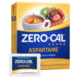 Adoçante Pó Aspartame Zero Cal Caixa 50 Sachês