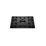 Cooktop Atlas 5 Bocas Utop Tripla Chama Preto - Bivolt