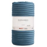 Manta Microfibra Fleece 280g-m Cs Júnior Azul - Queen