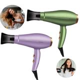 Secador De Cabelo Rosa-claro Íon Níveis Ajustáveis Barato
