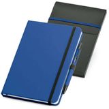 Caderneta 14x21cm Sem Pauta Grades Topget - Azul Royal