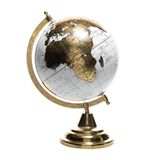 Globo Decorativo E Metal 13cm X 20cm X 32cm
