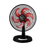 Ventilador De Mesa 127v Premium 50cm Preto/vermelho Tron