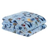 Manta Flannel Estampada Infantil Bouti Kids Solteiro - Game