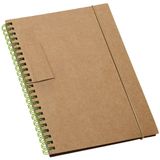 Caderneta 14x18cm 60 Fls Pautadas Study Topget - Verde Claro