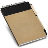 Caderneta Pocket Com Caneta 10x14cm 60 Folhas Topget - Preto