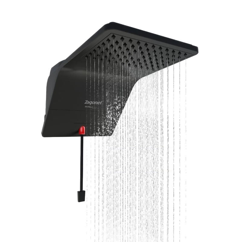 Chuveiro Zagonel Ducali Eletrônico Preto - 220v - Único