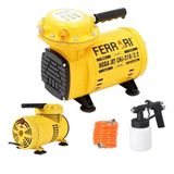 Compressor De Ar Direto C/ Kit Bivolt Mega Jet Ferrari