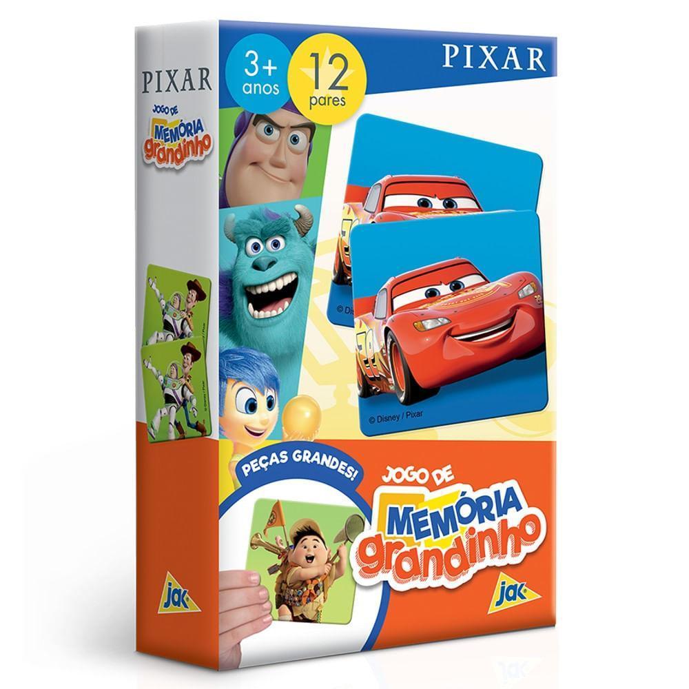 Jogo Da Memória Pixar Grandinho - Toyster