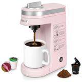 Cafeteira Eletrica Expresso Com Desligamento Automatico Para Capsula, 110v, Chulux Cl Cm20005, Rosa