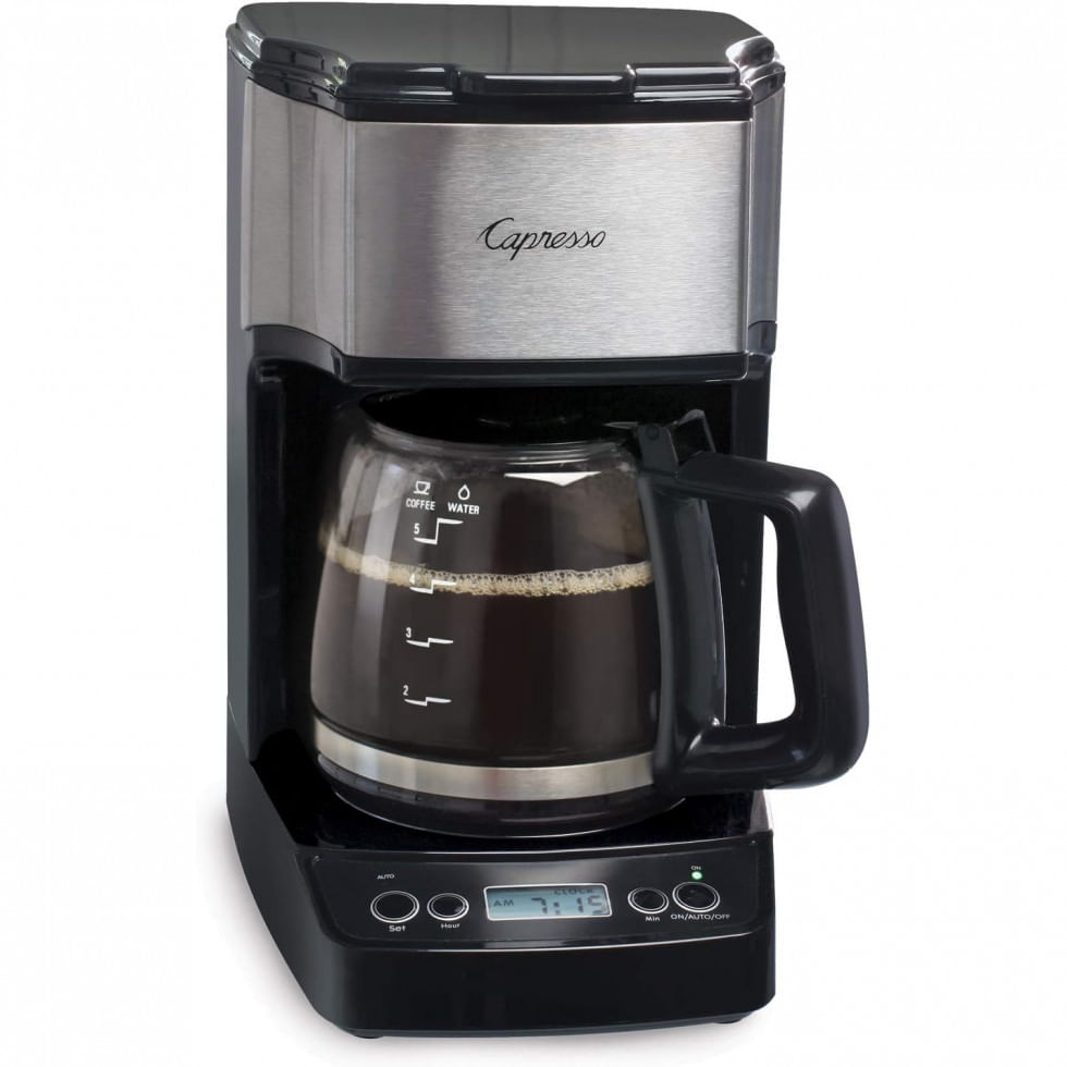 Cafeteira Programavel 5 Xicaras, 110v 650w, Capresso, Preta