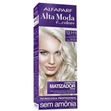 Alta Moda Tinta Especial 12.111 Louro Platinado Cinza Super Intenso Matizador