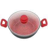 Panela Philco Pph280acr Redstone 6.1 L - 58335032 Cinza/vermelho