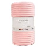 Manta Microfibra Fleece 280g-m Cs Júnior Rosa - Queen